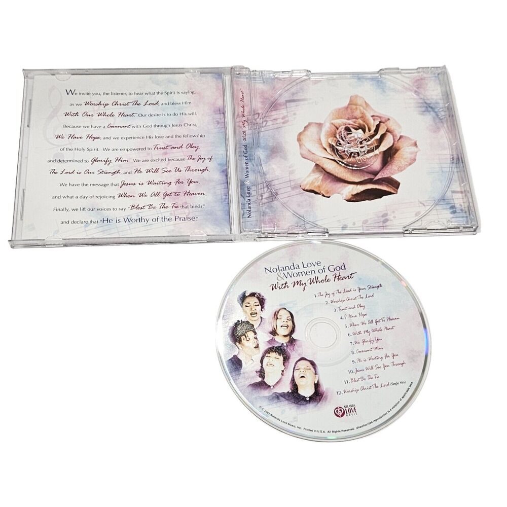 Vintage Nolanda Love & Women of God Music CD - Spiritual Religious Songs - 2001
